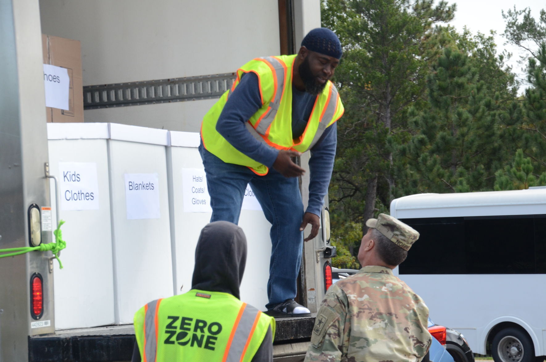 Clothing truck